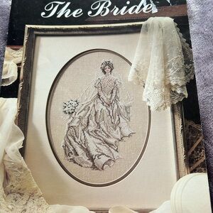5/$25 Victorian leaflet 2031 Elegant Bridal Cross-Stitch Pattern 🪡